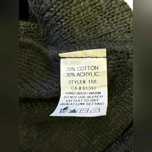 Shannon Passero Knit Sweater Black Flare High Low Womens Size Small. - Picture 9 of 9